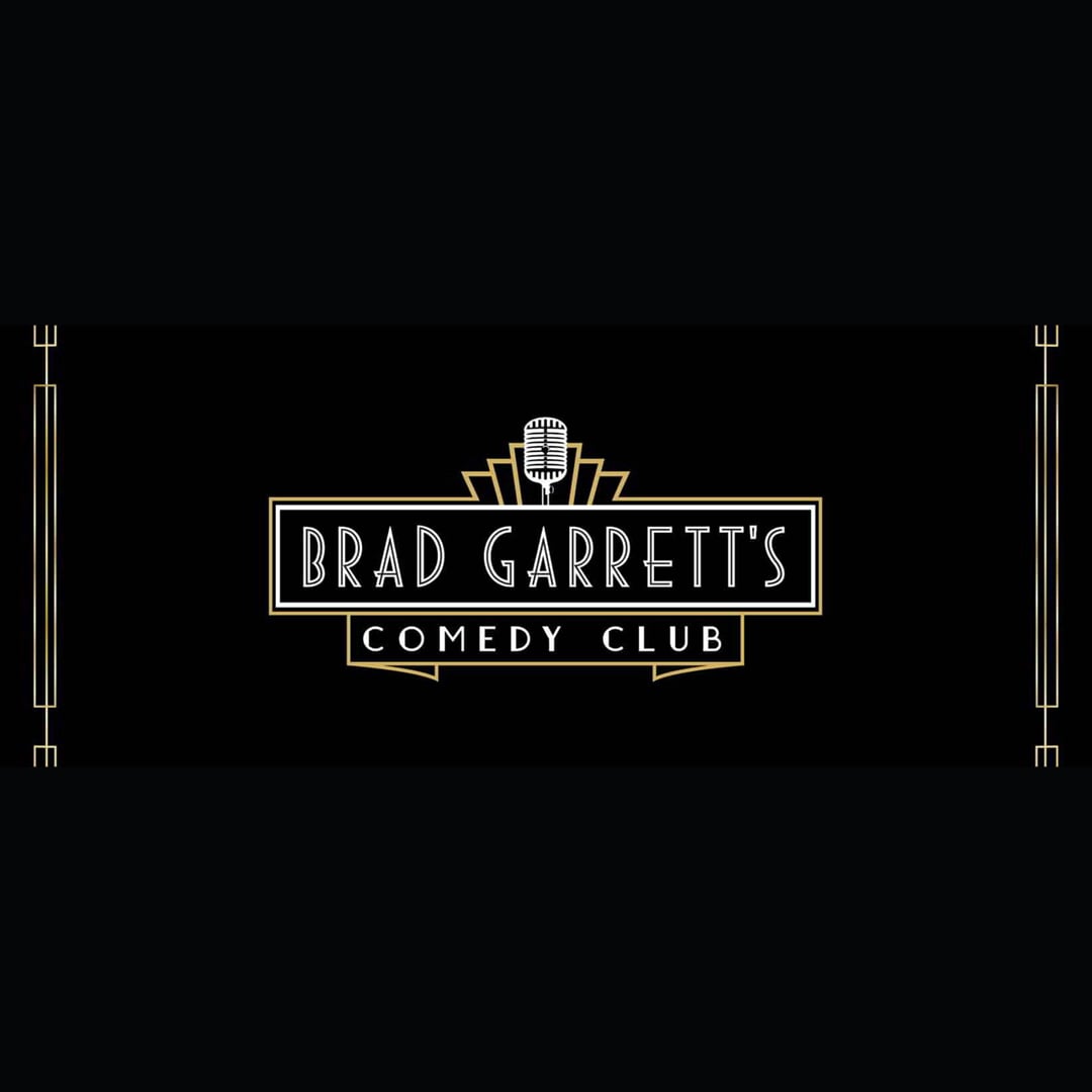 Brad Garrett's Comedy Club entrance and logo at MGM Grand Las Vegas