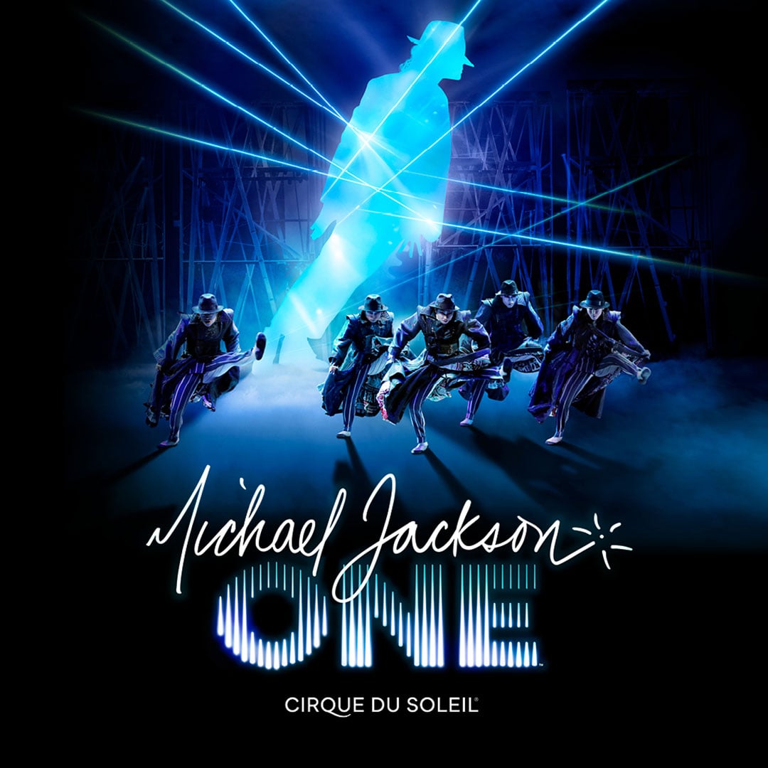 Promotional artwork for Michael Jackson ONE by Cirque du Soleil in Las Vegas