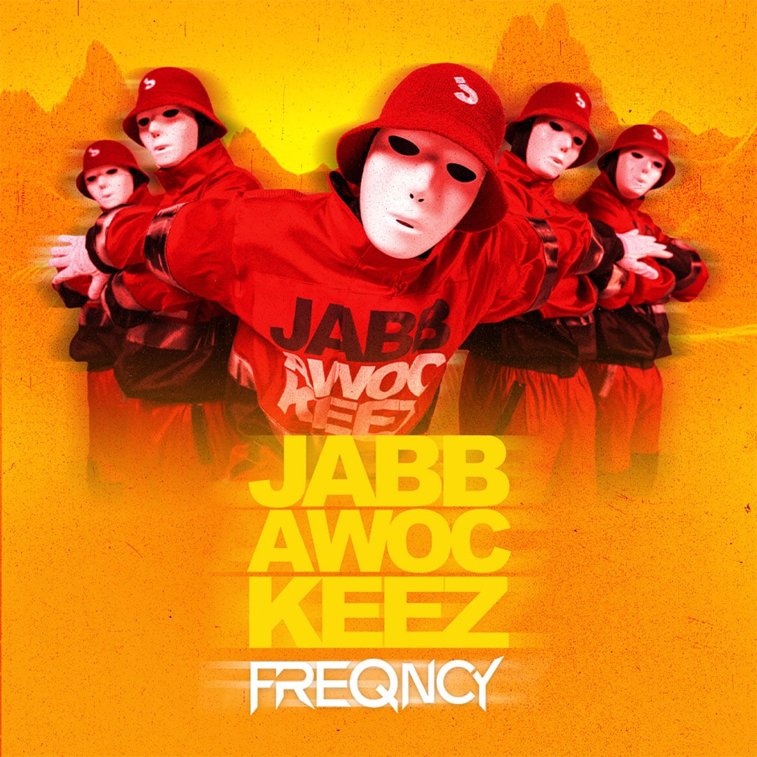 Promotional artwork for Jabbawockeez at MGM Grand Las Vegas