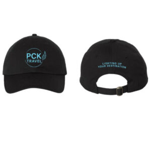 PCK Travel - Dad Hat (Black/Embroidered)
