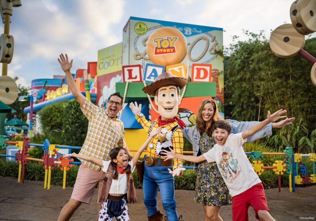 Family Fun at Toy Story Land