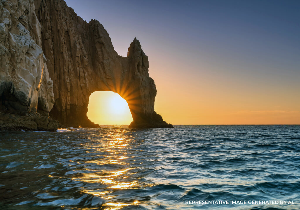 Sunrise Through the Arch – Cabo San Lucas, Mexico