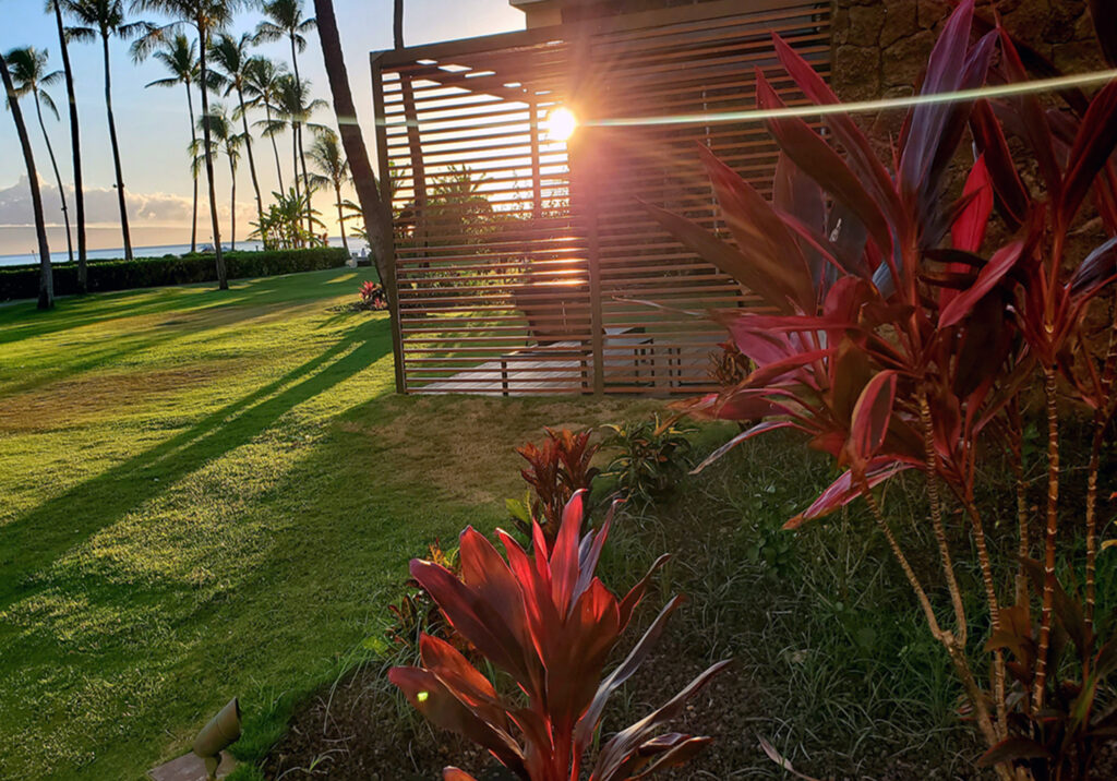 A luxury Maui beach resort at sunset, part of the PCK Travel™ curated collection.