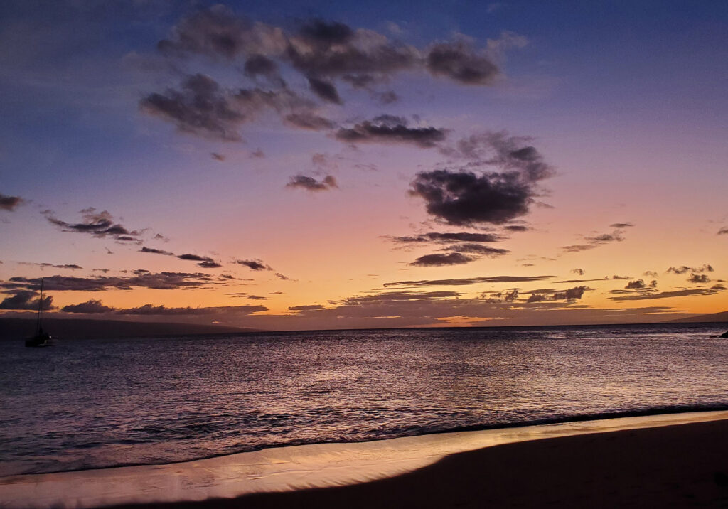 A stunning Maui beach sunset, part of the PCK Travel™ curated collection.