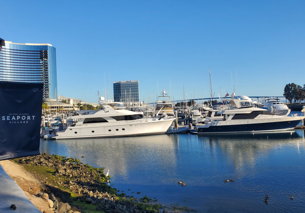 Seaport Village in San Diego